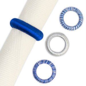 Last One! NWT Hanukkah Napkin Rings - Set of 7